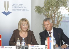 12. septembar 2011. Predsednica Narodne skupštine prof. dr Slavica Đukić-Dejanović otvorila Regionalnu konferenciju državnih revizorskih institucija